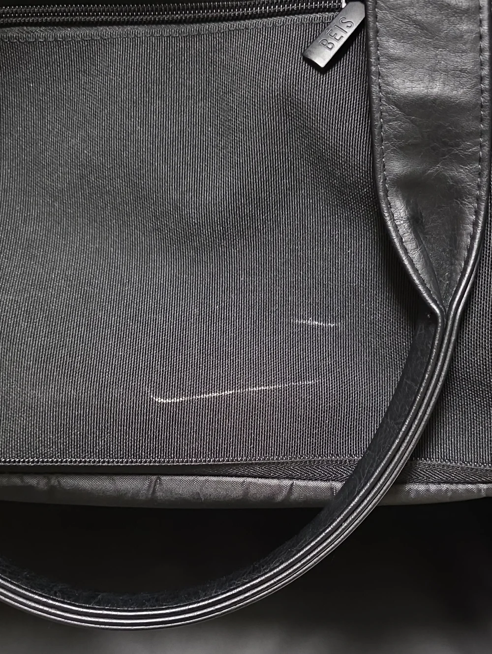 BEIS Black Weekender Bag